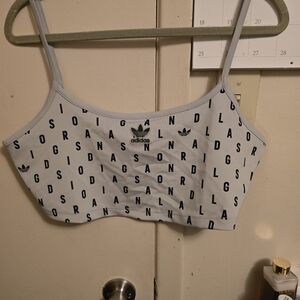 Adidas | crop top euc